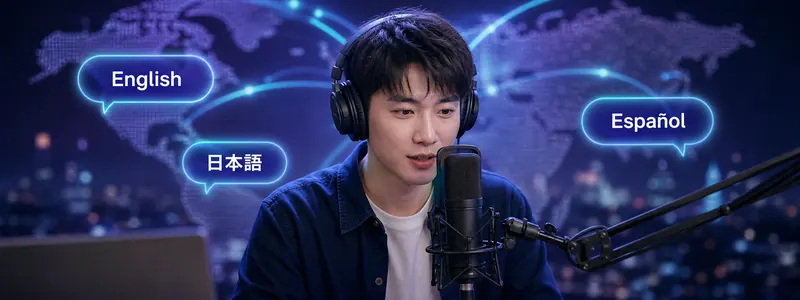 出海内容创作者用 IndexTTS2.5 将中文参考音频跨语言生成英语日语配音